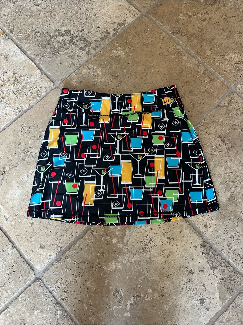 Loudmouth Ladies Cocktail Print Skirt